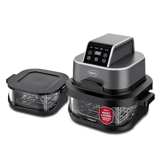 PIGEON HEALTHIFRY+ VYU GLASS BOWL AIRFRYER